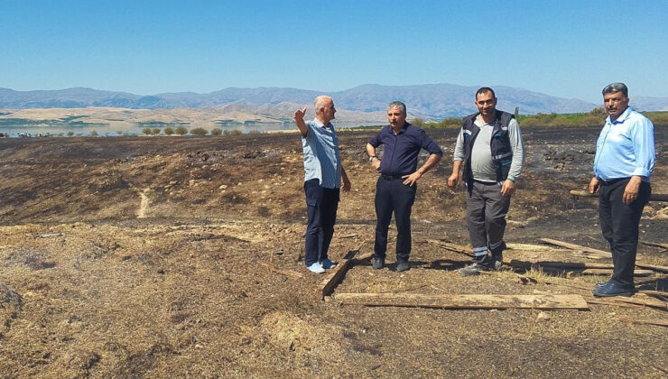 Başkan Turus, Yangın Alanında İncelemelerde Bulundu